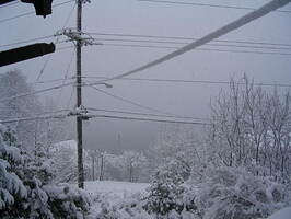 Snow storm on Dec 28, 2008.