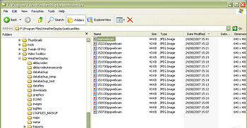 files every min - 30 sec filenname.jpg