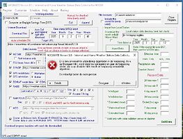 wxsimate error 1
