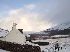 Rainbow - This was taken from our cottage up in Scotland