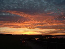 Sea Side Sun Rise - Sun rising over Flamborough Head, East Yorkshire. UK