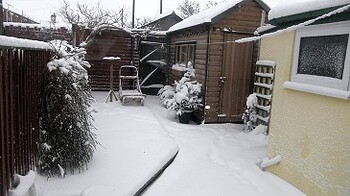 My second home - snow cover